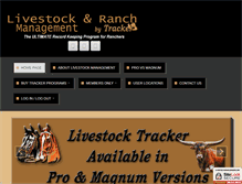 Tablet Screenshot of livestock-management.com